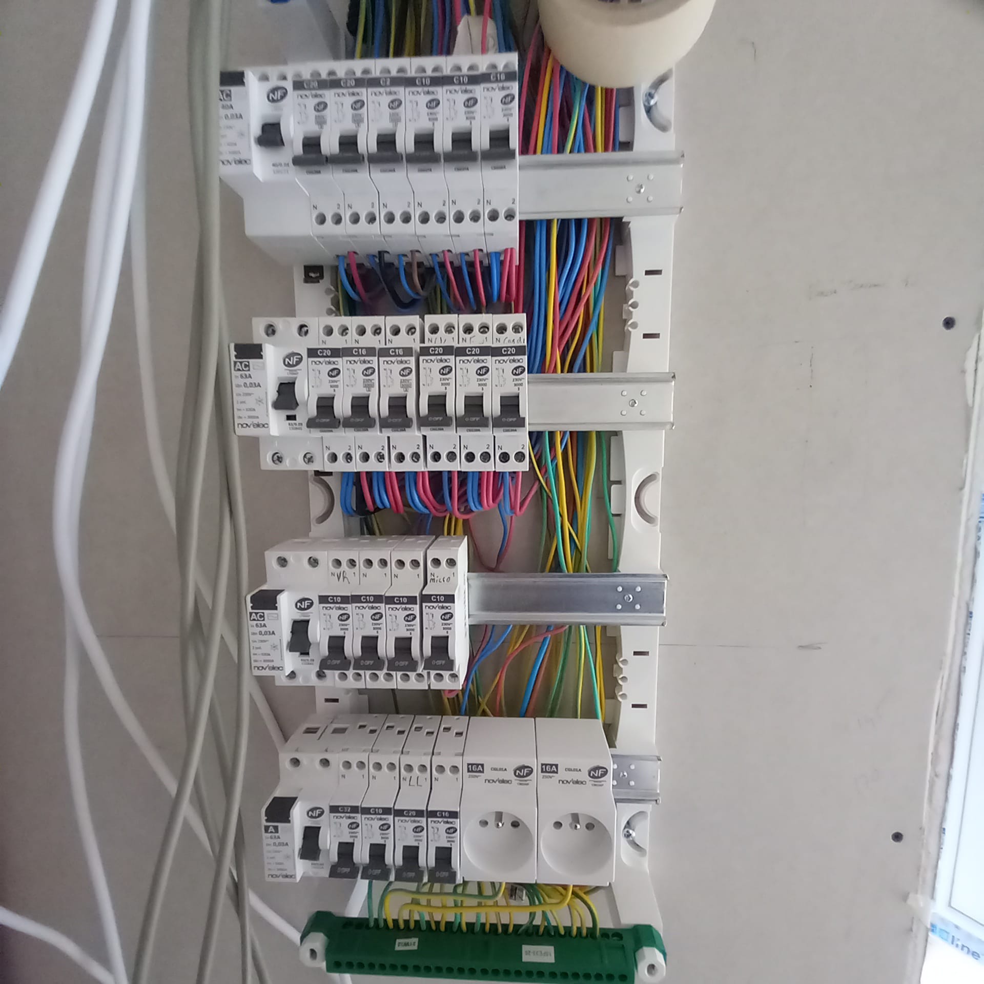 Image ronde électricité